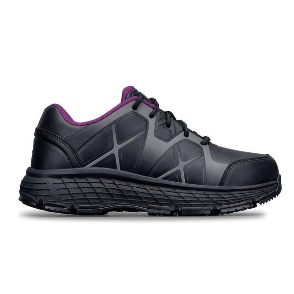 Ace Women's Spear Slip Resistant Athletic Shoes - Soft Toe - Black Size 5(M)