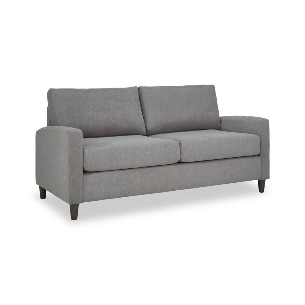 HOMESTYLES Blake 68 in. Slope Arm 2Seater Sofa in Gray 200030FB02