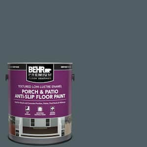 1 gal. #740F-6 Marine Magic Textured Low-Lustre Enamel Interior/Exterior Porch and Patio Anti-Slip Floor Paint