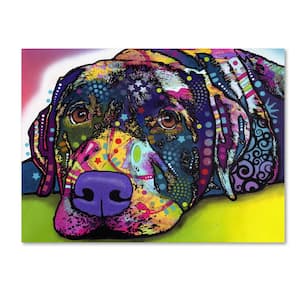 26 in. x 32 in. Savvy Labrador Canvas Art