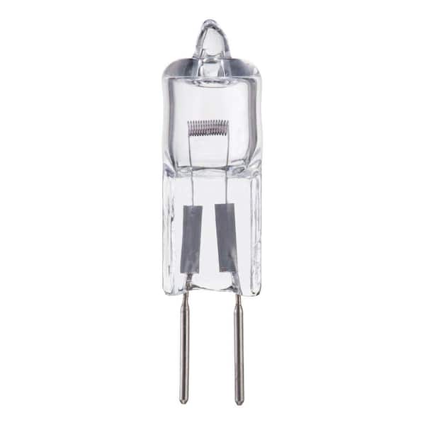 Lacnooe 12-Pack GY6.35 Halogen Bulb – 50W, Dimmable, 12V AC/DC, 2700K Warm White, Bi-Pin Base, 2000-Hour Life
