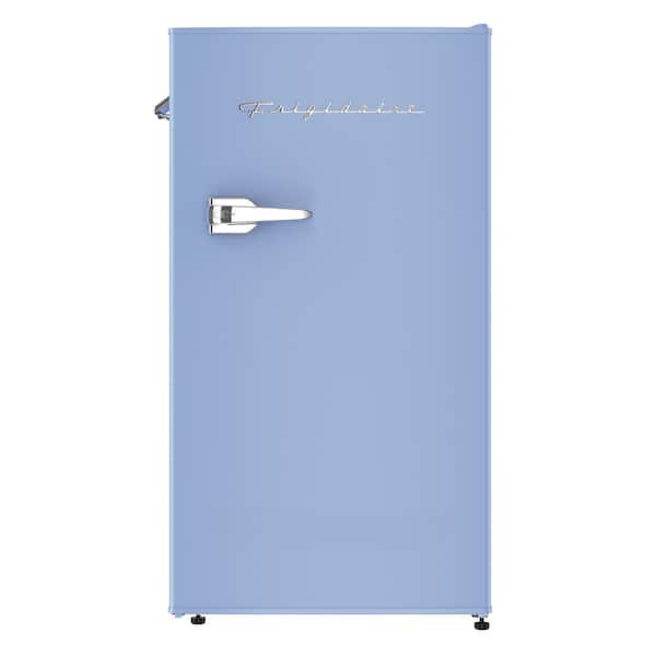 3.2 cu. ft. Retro Vintage Compact Mini Fridge in Blue