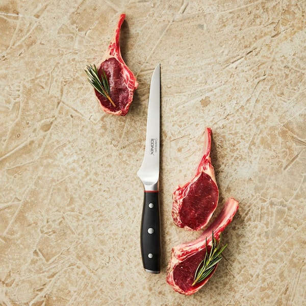3 Piece Copper Knife Set Titanium Coating Paring Utility & Chef Knives New