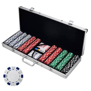 500 Dice Style Poker Chip Set