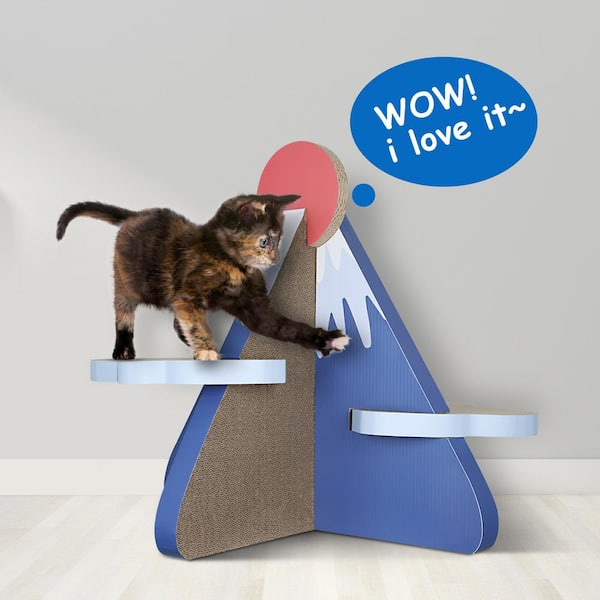 Cat teepee hotsell scratching post