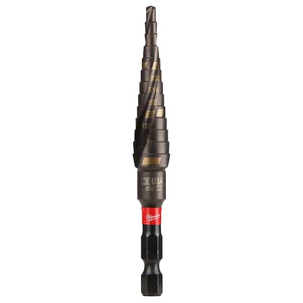 Milwaukee SHOCKWAVE Impact Duty Titanium Step Bit Kit (6-Piece)