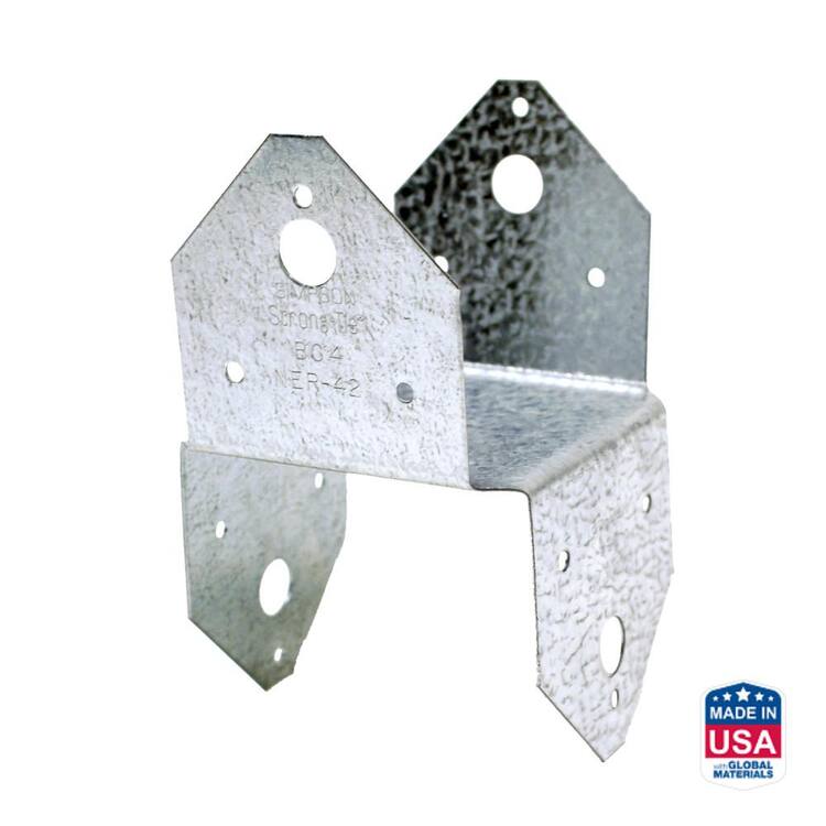 Simpson Strong-Tie BC Galvanized Post Cap for 4x6 Nominal Lumber