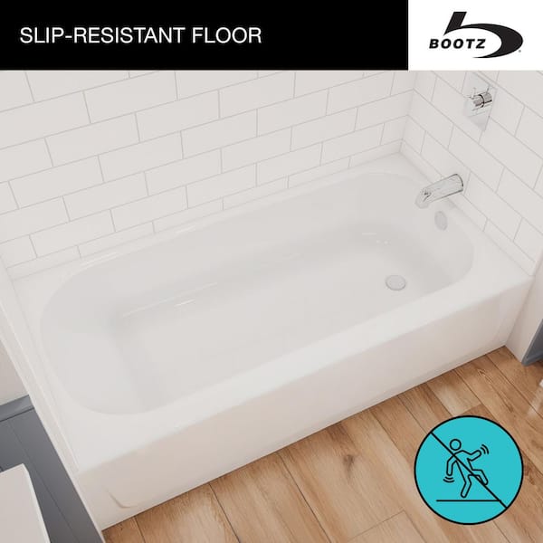 Bootz Industries Aloha 60 in. x 30 in. Bathtub, NexTile 60 in. x