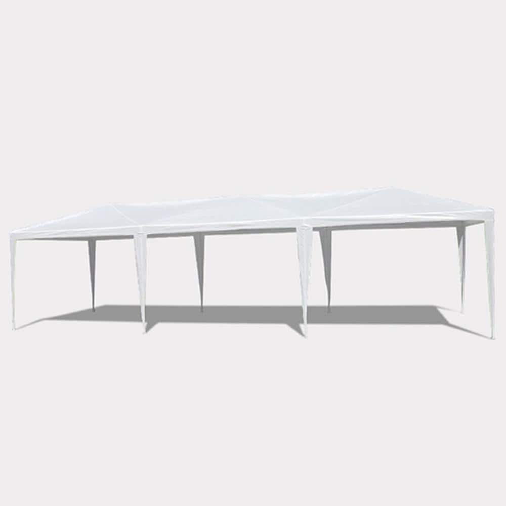 118 in. W x 100 in. H 10x30' Wedding Party Canopy Tent Outdoor Gazebo with 5 Removable Sidewalls price history on PriceWatchPro