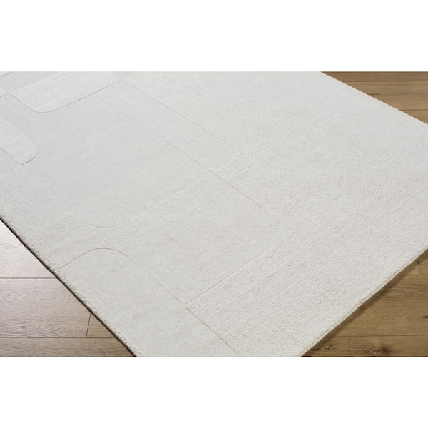 Taraash TRH-2309 8 ft. x 10 ft. Gray Handmade, Area Rug