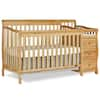 Dream On Me Brody Natural 5 in 1 Convertible Crib with Changer 620