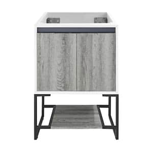 Marseille 24 in. x 26 in. D x 28.6 in. H Bath Vanity Cabinet without Top in Grey