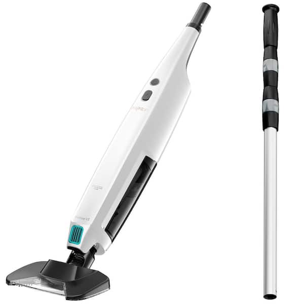 PilotFlow V3 Handheld Pool Vacuum for In/Above-ground Pool Surface - White