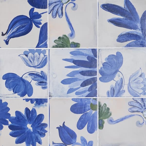 Ivy Hill Tile Angela Harris Native Portobella Decor 7.87 in. x 7.87 in ...