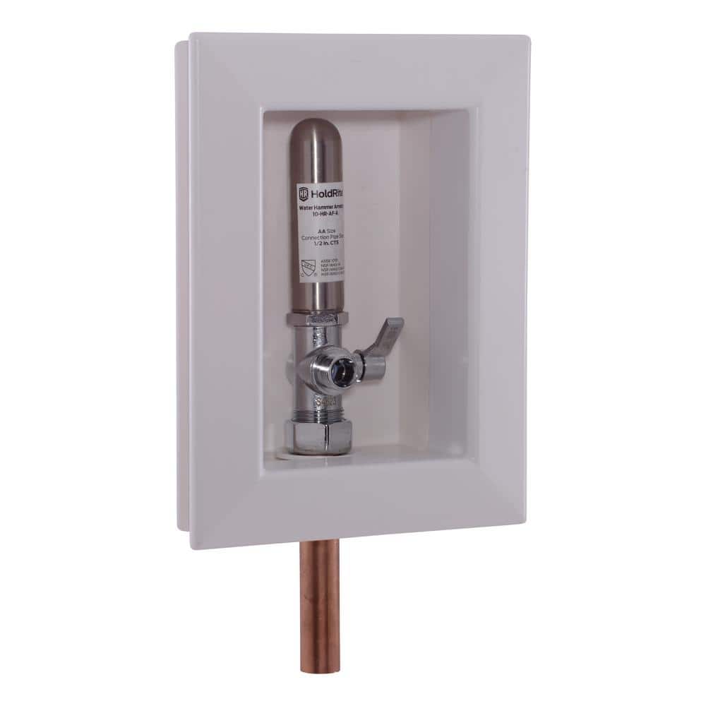 1/2 in. Copper x 3/8 in. Compression Appliance and Fixture Outlet Box with Water Hammer Arrestor price history on PriceWatchPro