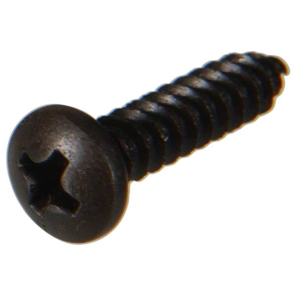 Hillman 8 x 3/4 Black Headlight Screw