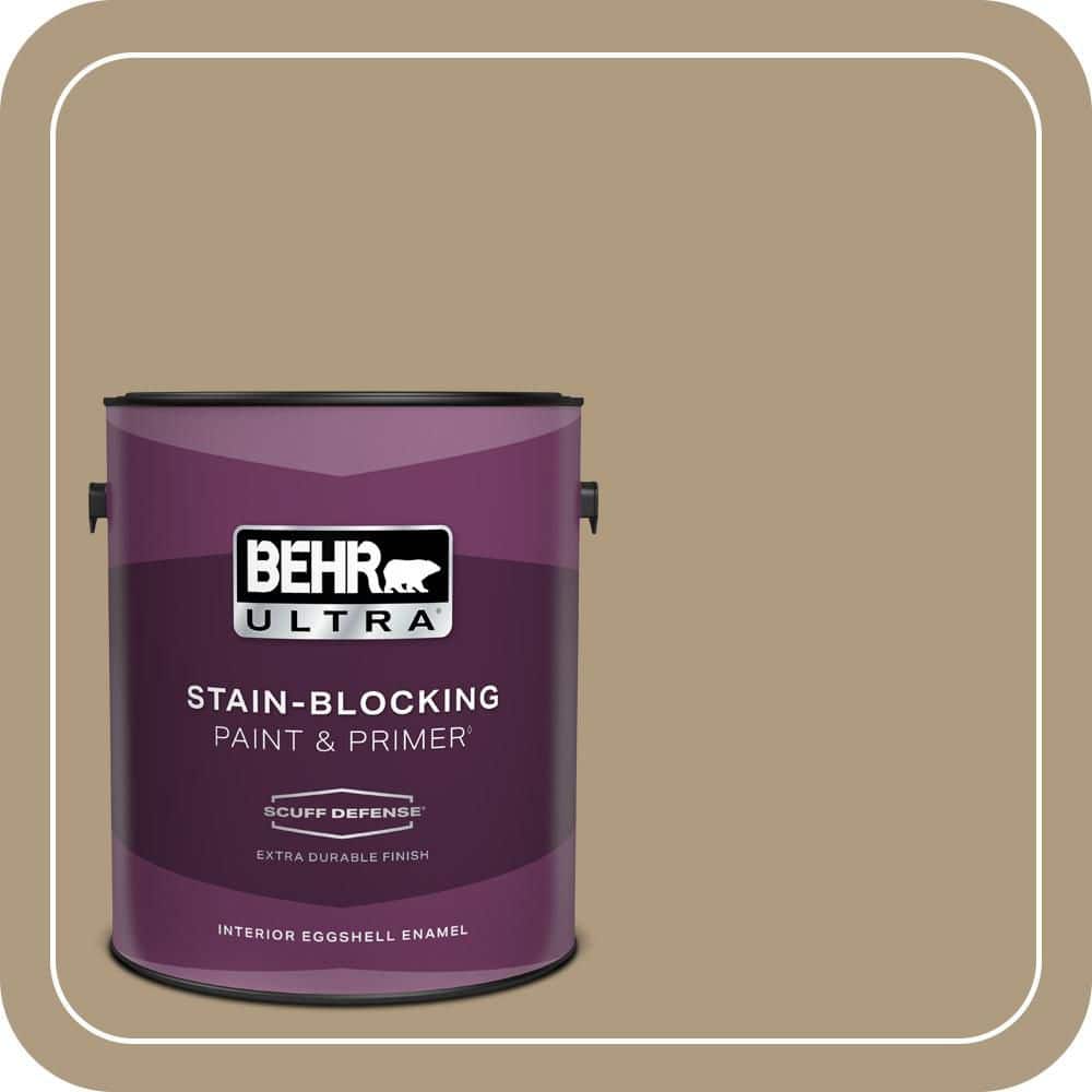 1 gal. #MQ2-24 Golden Olive Extra Durable Eggshell Enamel Interior Paint & Primer price history on PriceWatchPro