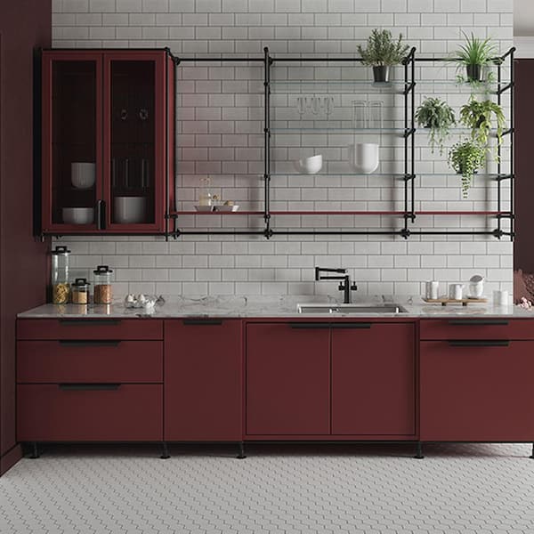 Morning Glow White 3 in. x 6 in. Subway Gloss Glass Wall Tile (4 sq. ft./Case)