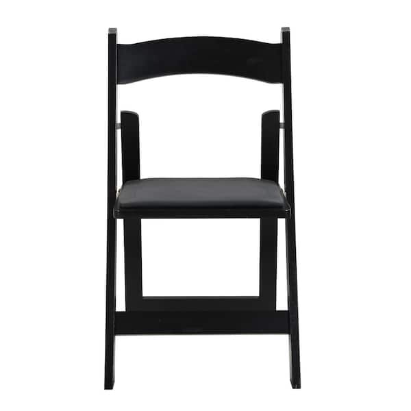 Homy Casa SWLF Solid Wood Folding Chair Set with Padded Seat