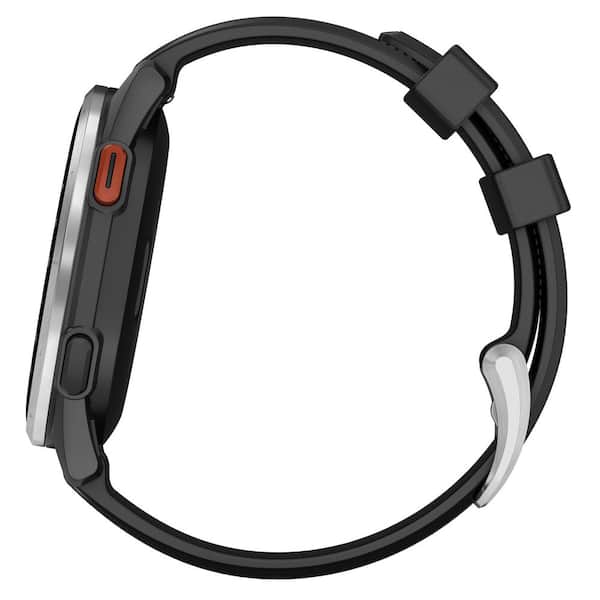 Garmin Approach S44 GPS Golf Smartwatch in Silver/Black, 1.7 in x