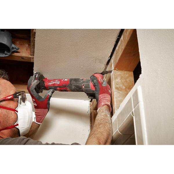 Milwaukee - M12 FUEL 12V Lithium-Ion Cordless Oscillating Multi-Tool with M12 XC 5.0 Ah Battery (2-Pack) Starter Kit and Charger