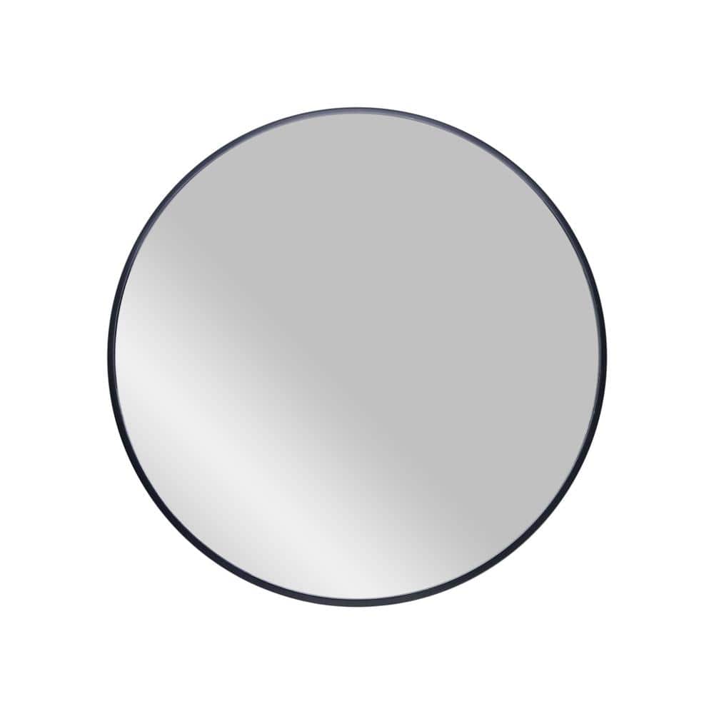 Home Decorators Collection Mona 24 in. W x 24 in. H Round Stainless