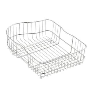 Hartland Wire Rinse Basket for Left-Hand Basin Sinks