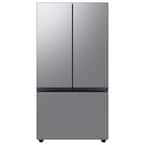 Samsung Bespoke 24 cu. ft. 3-Door French Door Smart Refrigerator with ...