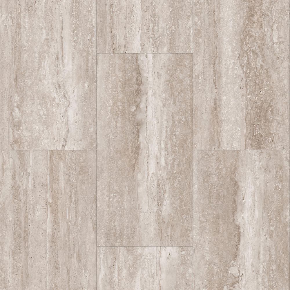 Proteco Latina Gray 12 MIL x 12 in. W Waterproof Click Lock Vinyl