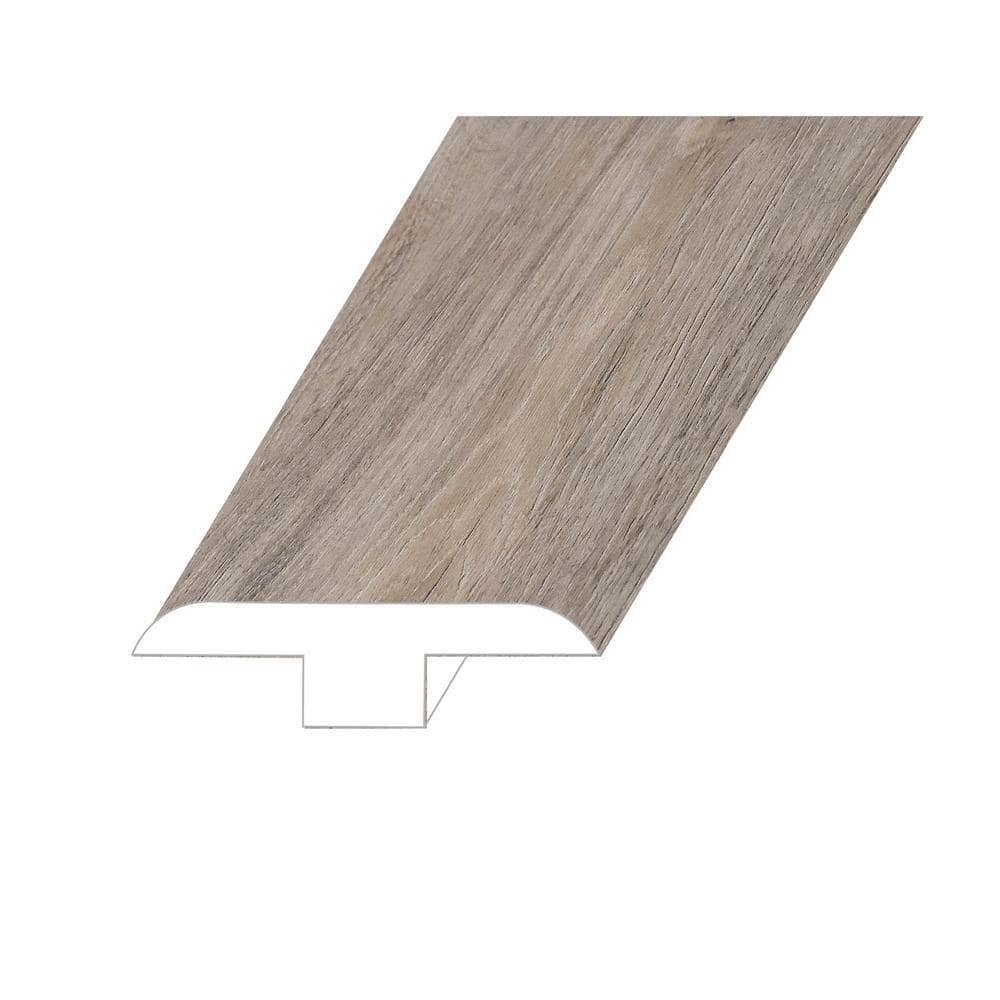 Amare Select Chrome 0.5 in. T x 1.8 in. W x 94.5 in. L Vinyl T-Molding price history on PriceWatchPro