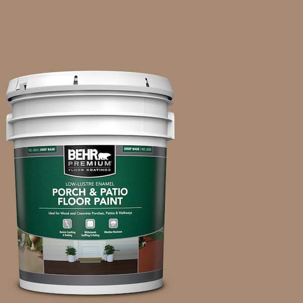 BEHR PREMIUM 5 gal. #N260-5 Distant Land Low-Lustre Enamel Interior/Exterior Porch and Patio Floor Paint