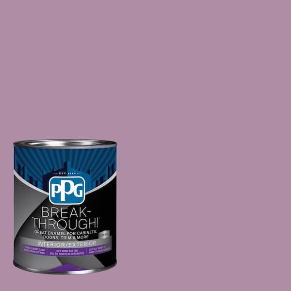 1 qt. PPG1178-5 Palisade Orchid Satin Door, Trim & Cabinet Paint