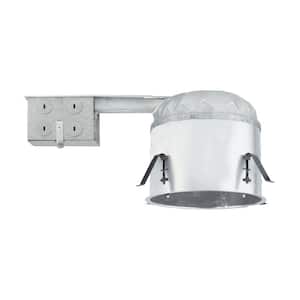 6 in. IC-Rated Airtight Shallow Remodel Recessed Housing