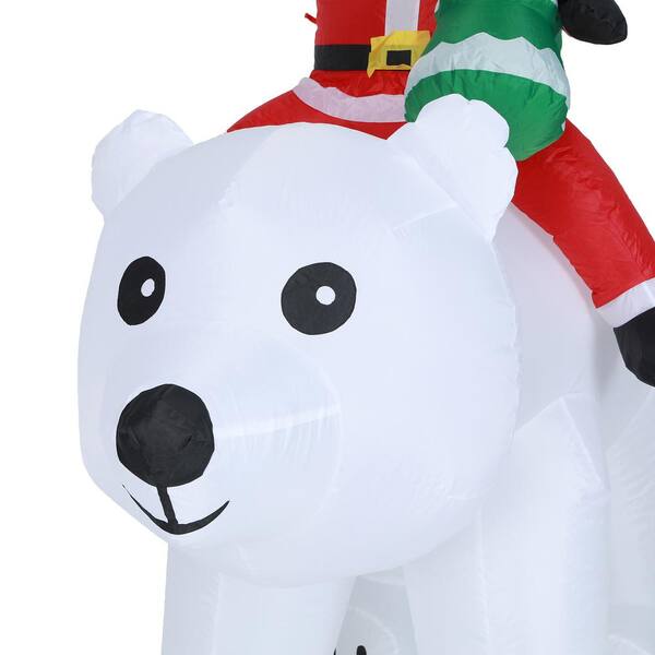 polar bear inflatable home depot