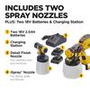 Wagner FLEXiO 3550 18V Cordless Handheld HVLP Paint and Stain Paint Sprayer  2428336 - The Home Depot