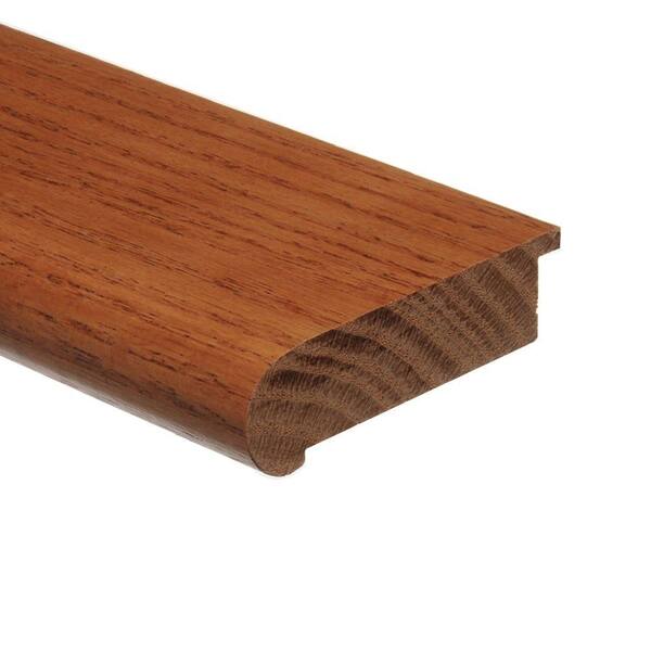 Zamma Marsh 3/4 in. Thick x 2-3/4 in. Wide x 94 in. Length Hardwood Stair Nose Molding Flush