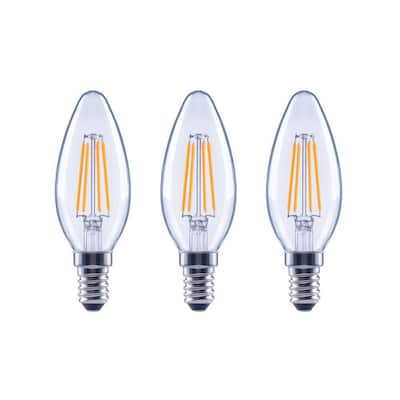 Flame Effect Chandelier LED Fire Candle Light Bulb Flaming Flicker E12 -  12VMonster Lighting