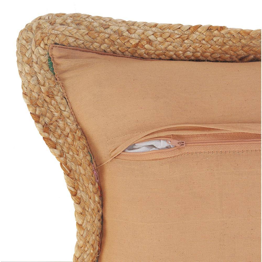Raeleigh Multicolor Cotton Blend Square Throw Pillow Set