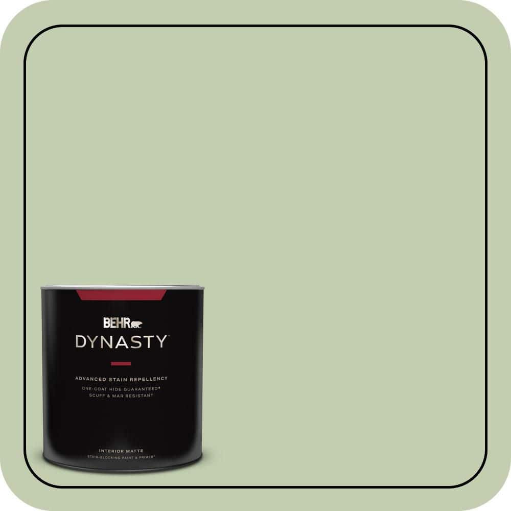 1 Qt. #M380-3 Growing Season One-Coat Hide Matte Interior Stain-Blocking Paint & Primer price history on PriceWatchPro