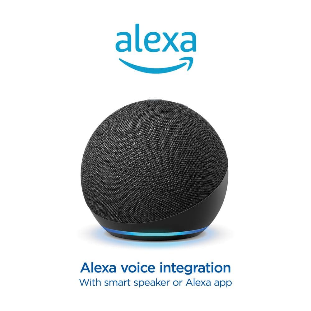 White Medium Room Smart HEPA Air Purifier with Alexa