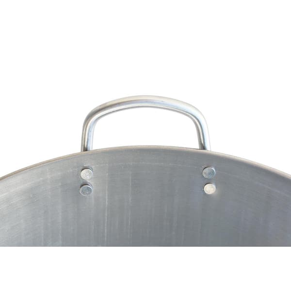 SPT Large 18 in. Stainless Steel Induction Wok with Handles SL