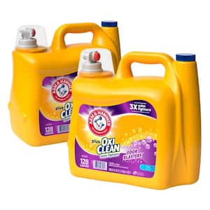 166.5 fl.oz. OxiClean Odor Blasters Fresh Burst Liquid Laundry Detergent, 128 Loads (2-Pack)
