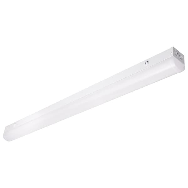 4 ft. 175-Watt Equivalent Integrated LED White Strip Light Fixture 3500K/4000K/5000K