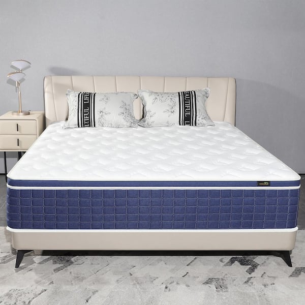 CHEVNI Hybrid Twin Medium Memory Foam 10 in. Bed-in-a-Box Mattress