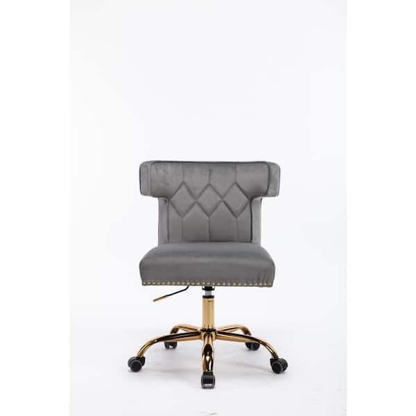 Unbranded Modern leisure office chair, gray