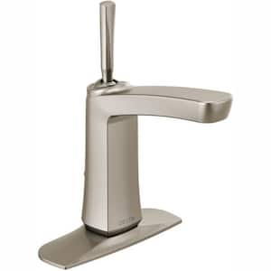 Vesna Single Hole Single-Handle Bathroom Faucet in SpotShield Brushed Nickel