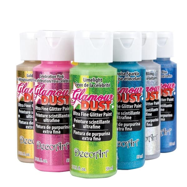 12 Pack: DecoArt® Holographic Illusions™ Glitter Paint 