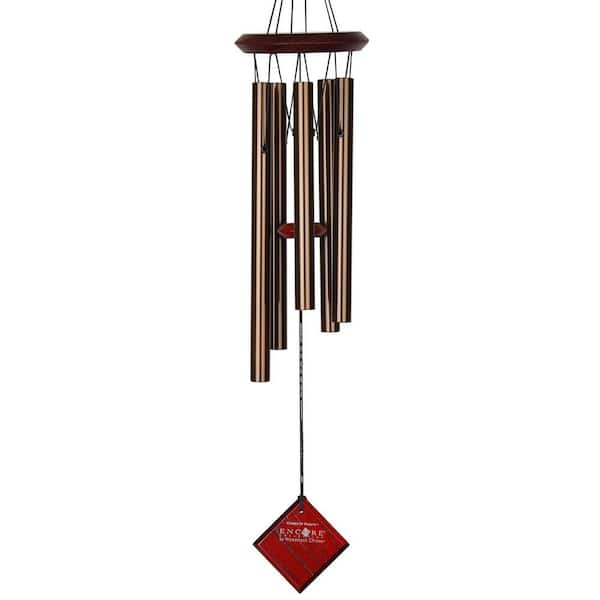 WOODSTOCK CHIMES Encore Collection, Chimes of Polaris, 22 in. Bronze Wind Chime DCB22