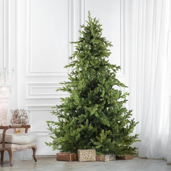 Fraser Hill Farm 9.0-ft. Foxtail Pine Green Artificial Christmas