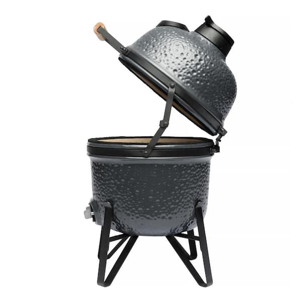 BergHOFF 13 in. Ceramic Depot 2415703 Home - The in Charcoal Grill Blue
